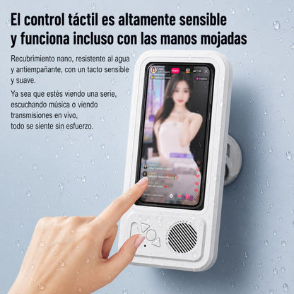 ShowerPod | Soporte Impermeable con Altavoz Bluetooth